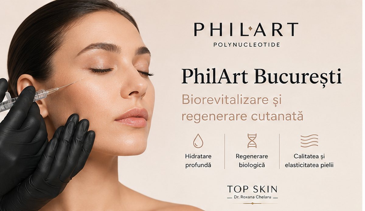 PhilArt Bucuresti la Top Skin pentru biorevitalizare si regenerare cutanata