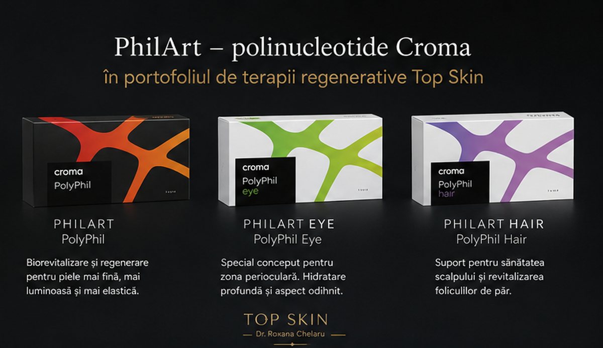 PhilArt Croma in portofoliul de polinucleotide Top Skin Bucuresti