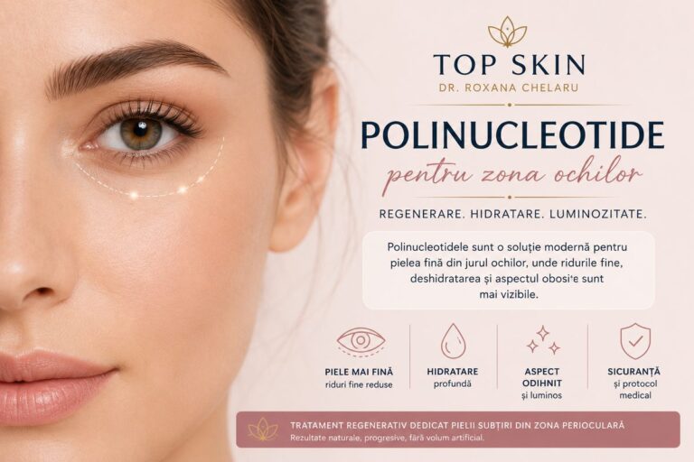 Polinucleotide pentru zona ochilor la Top Skin Bucuresti