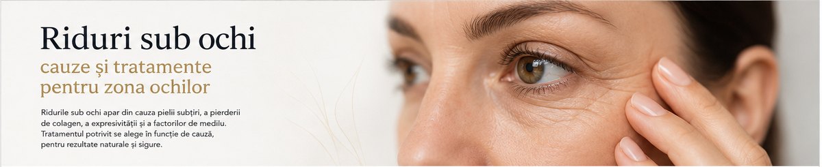Riduri sub ochi tratamente la Top Skin Bucuresti
